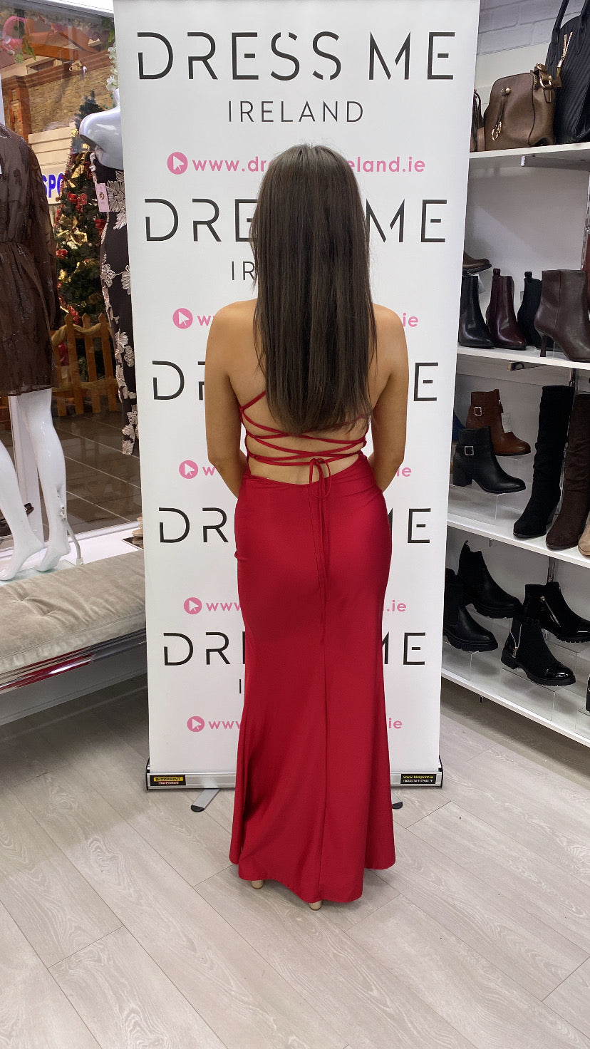 KIRSTY DRESS - RED