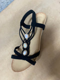 ALEX SANDAL- BLACK