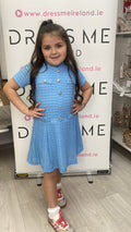 LAYLA DRESS - BLUE