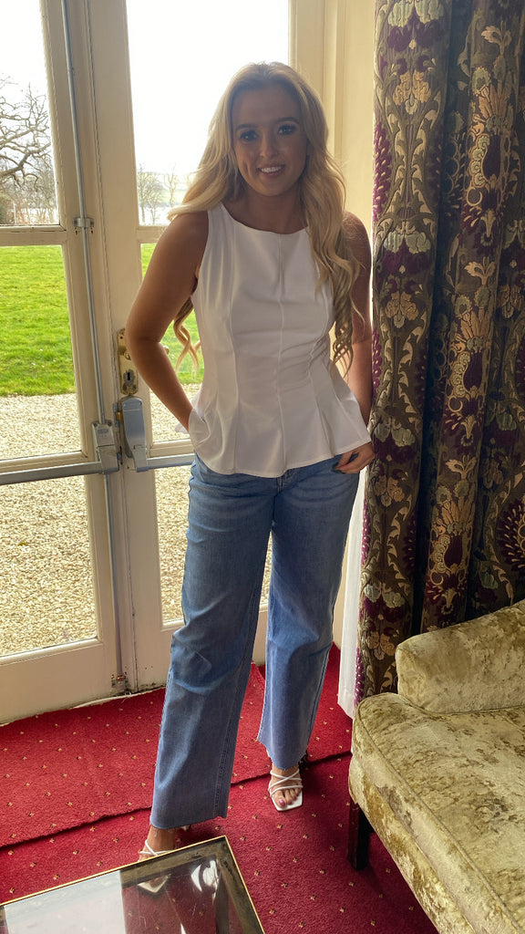 NORA TOP WHITE