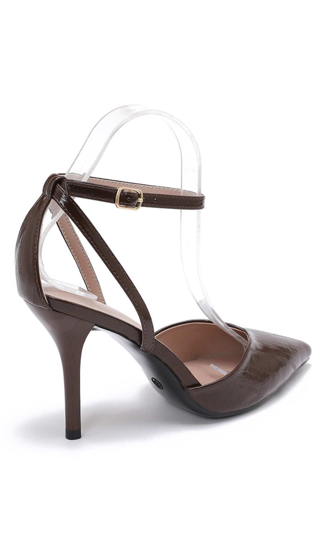 Hannah Brown Strappy Heel – Classic Pointed Toe Stiletto
