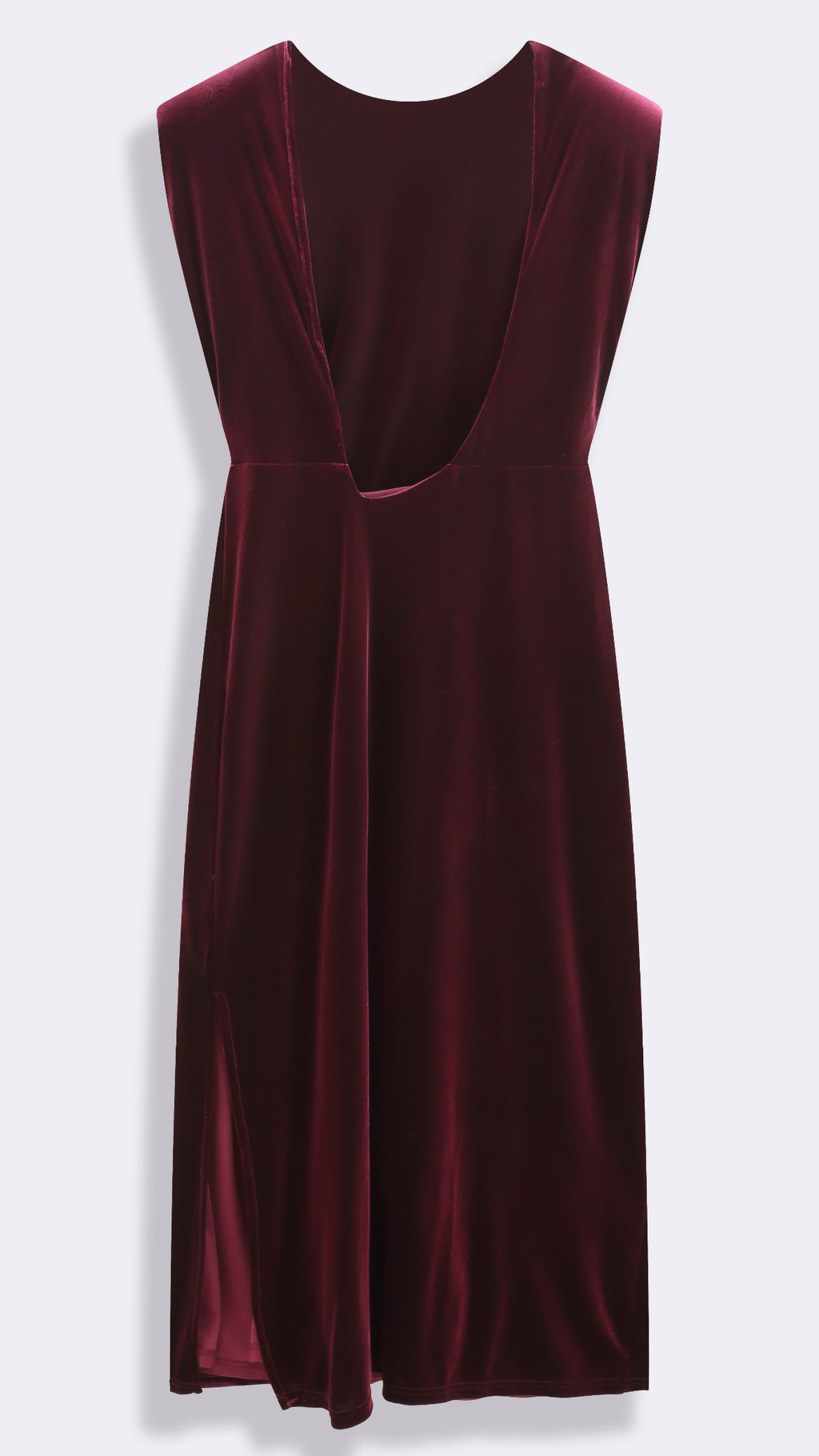 KATE DRESS - BURGANDY