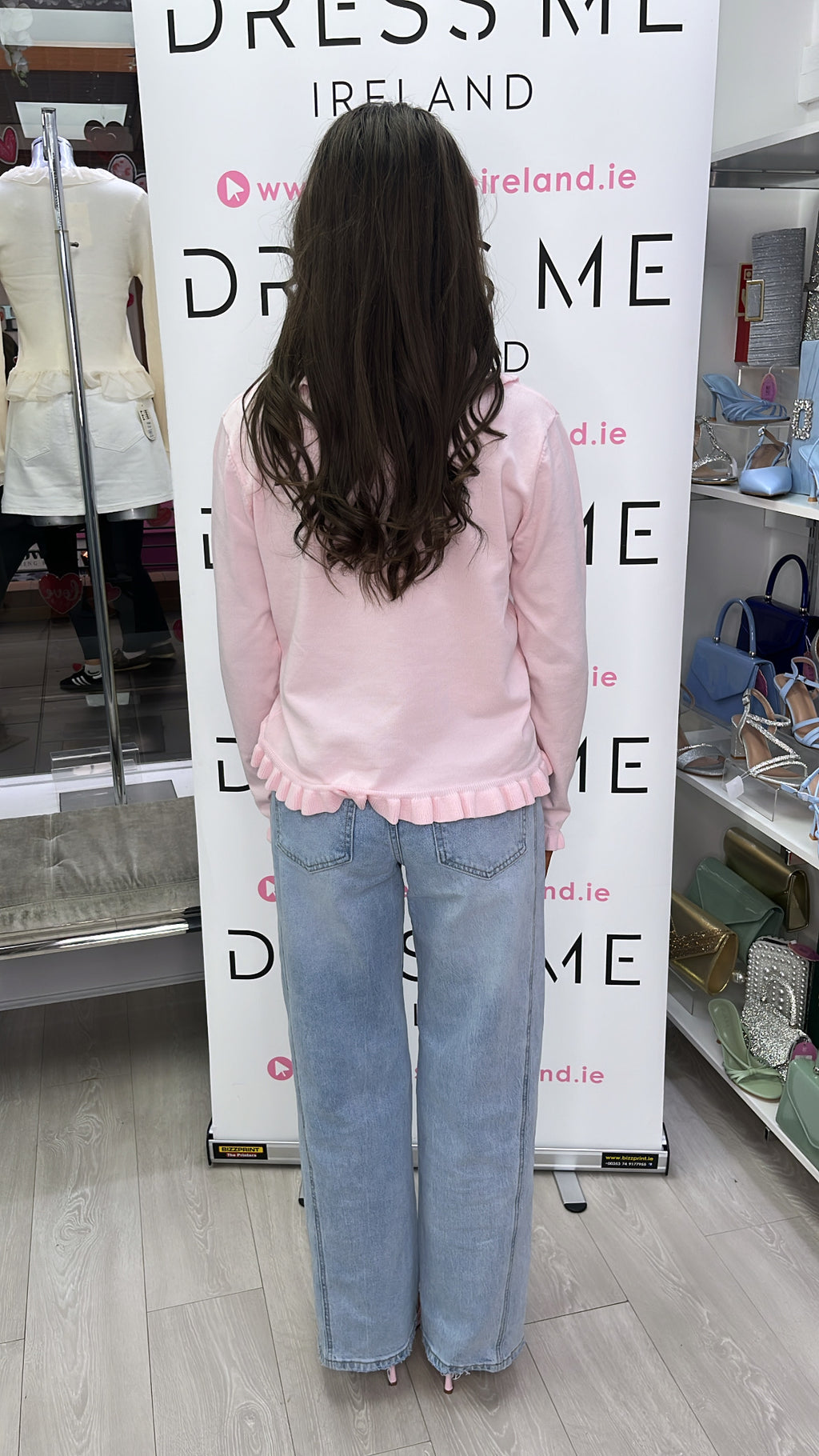 ADDIE CARDIGAN- PINK