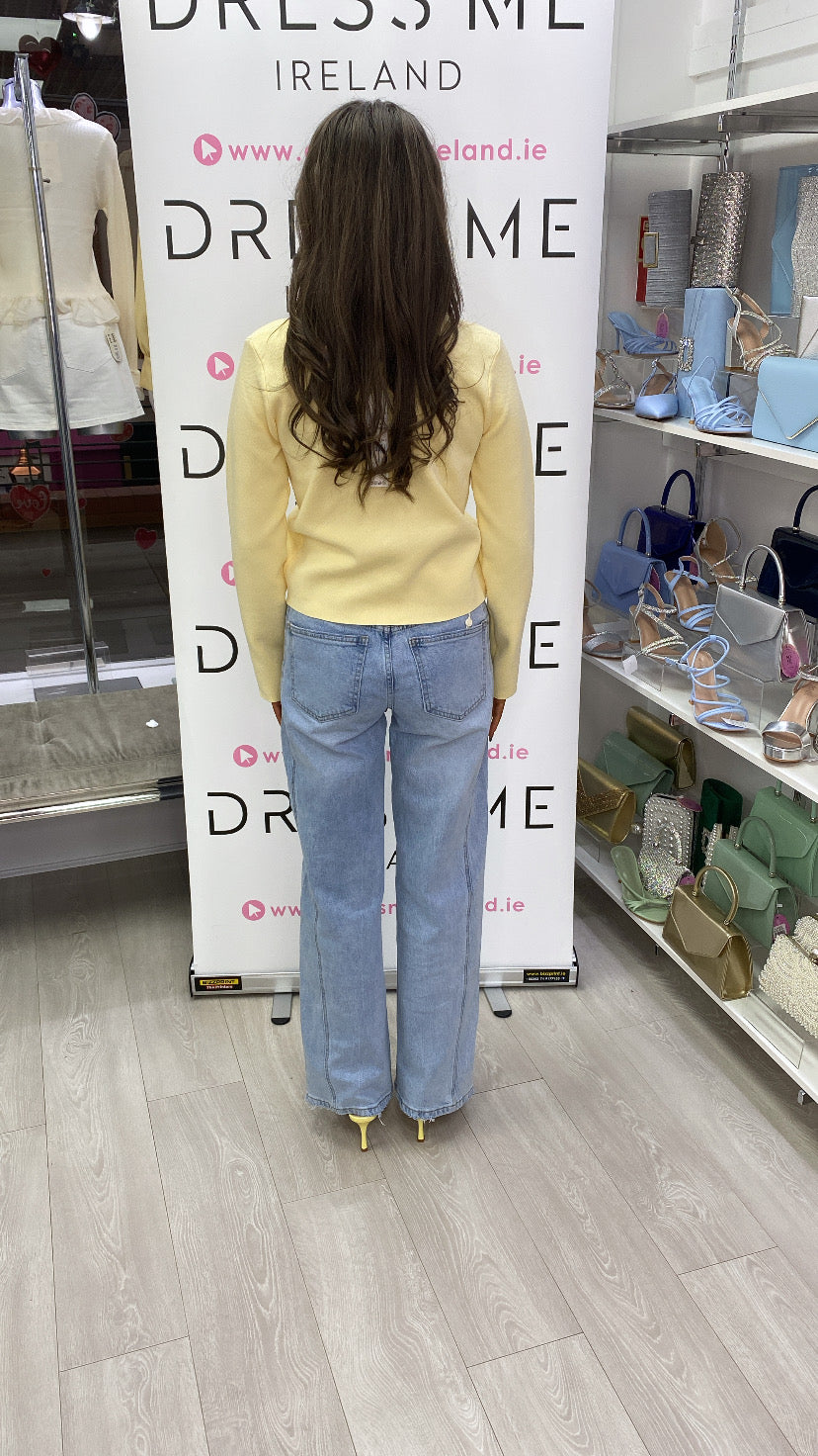 ELLIE CARDIGAN - YELLOW