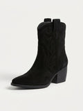 BREDA COWBOY BOOT BLACK