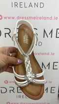 MAYAN SANDAL- WHITE