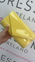 BELLA CLUTCH BAG - LEMON