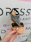 POSY SANDAL IN BLACK