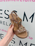 KAMI SANDAL IN ROSE GOLD