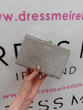 UNA CLUTCH BAG IN SILVER