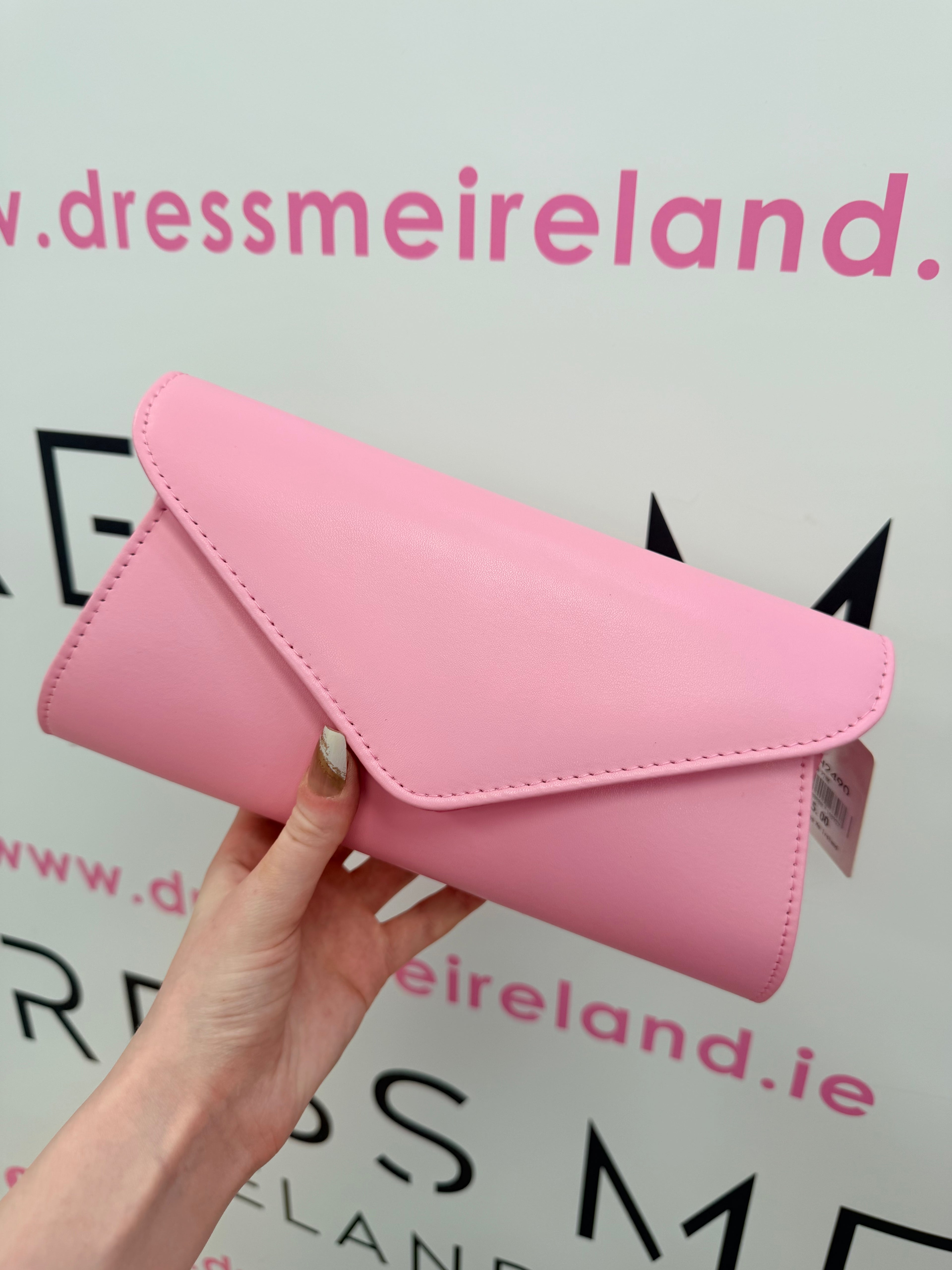 VIVA CLUTCH BAG IN PINK