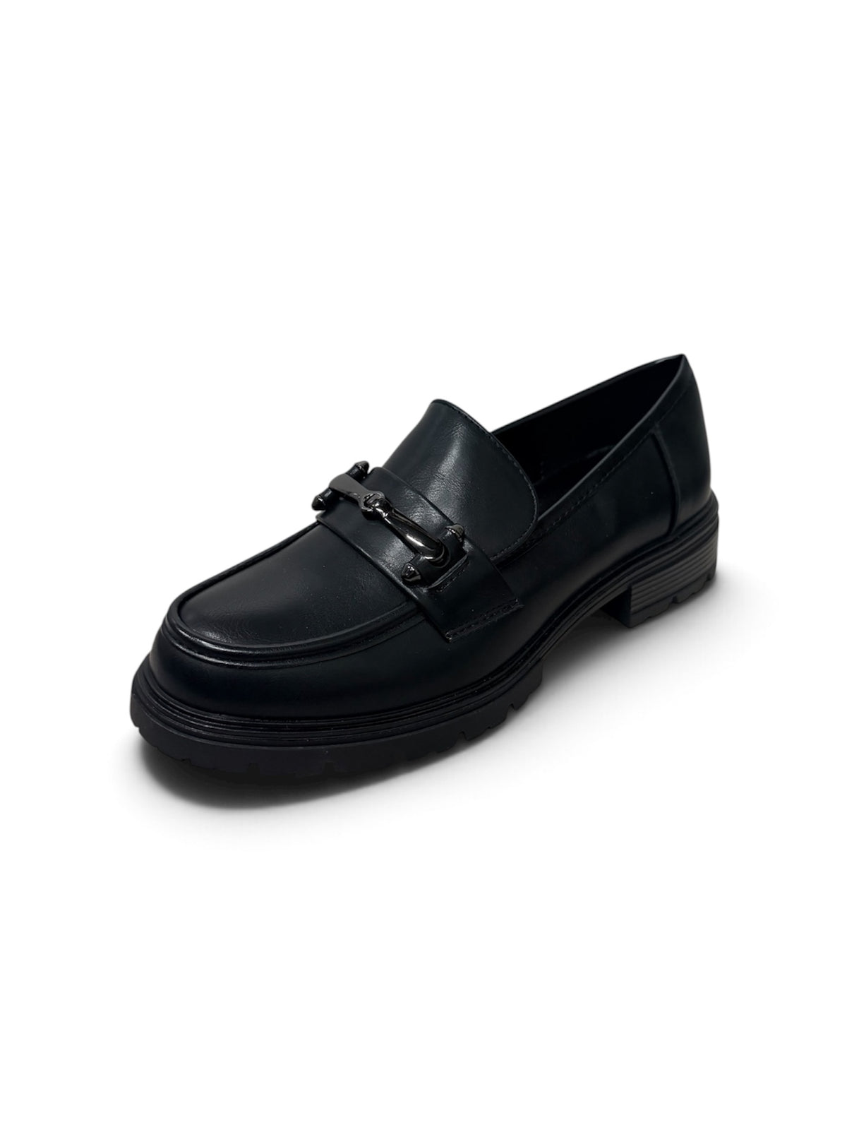 Cheyenne Black Horsebit Loafers