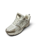 Amber Gold Chunky Trainers