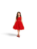 Millie Kids Dress Red