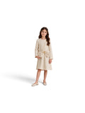 Maisie Kids Dress Beige