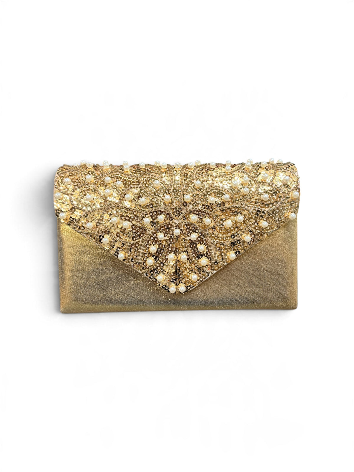 Madison Clutch Bag Gold