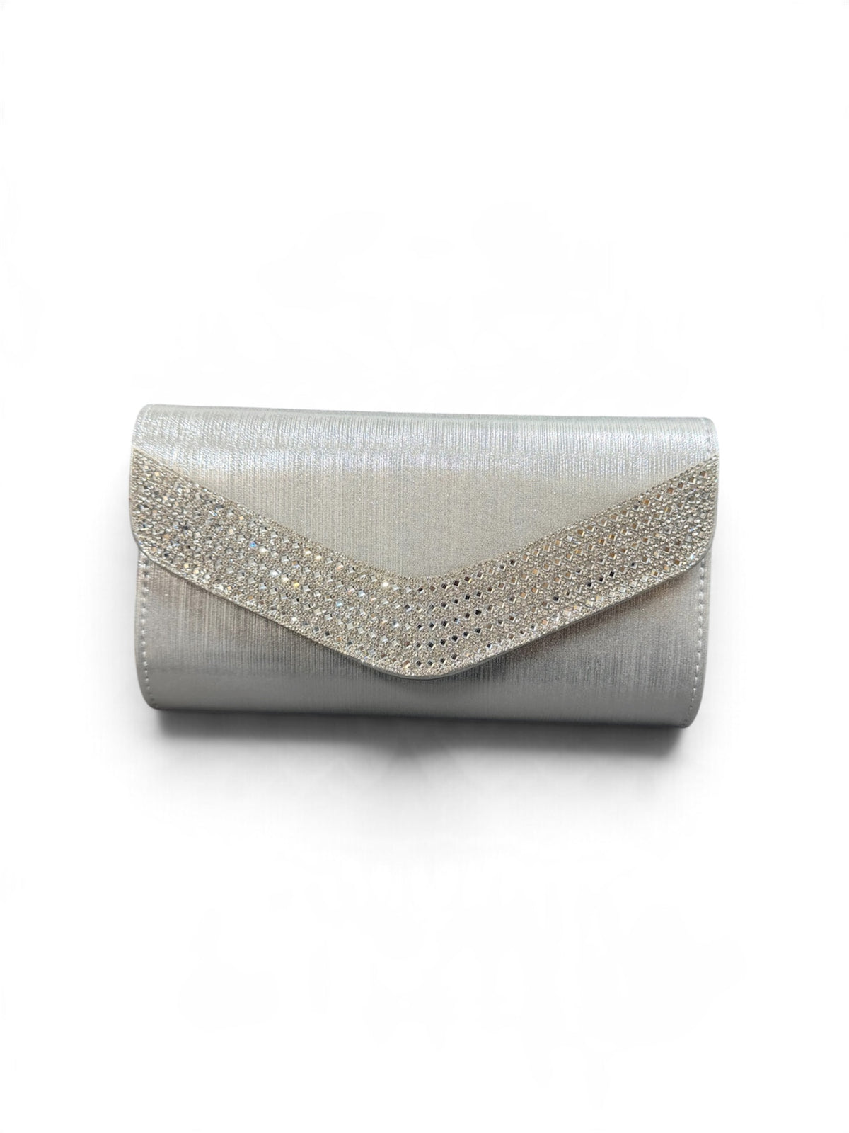 Abigail Clutch Bag Silver