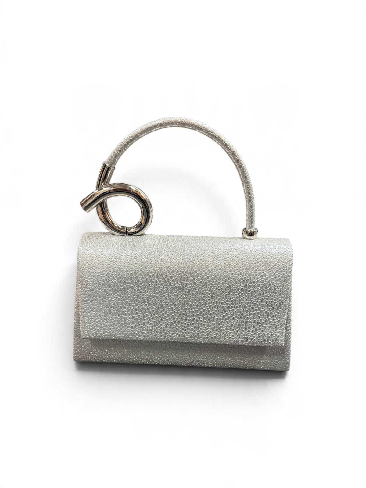 Addison Clutch Bag Silver