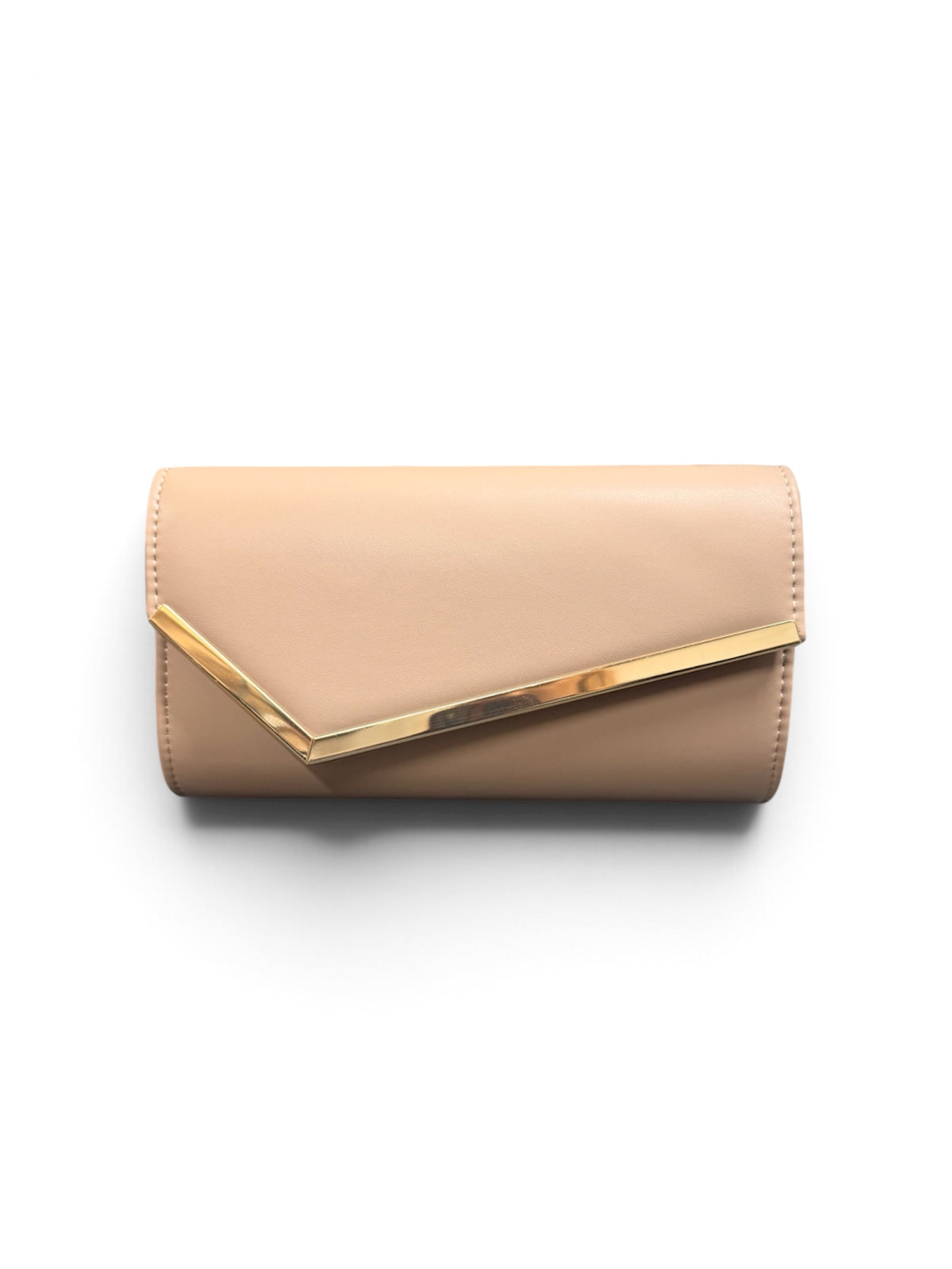 Zoey Clutch Bag Nude