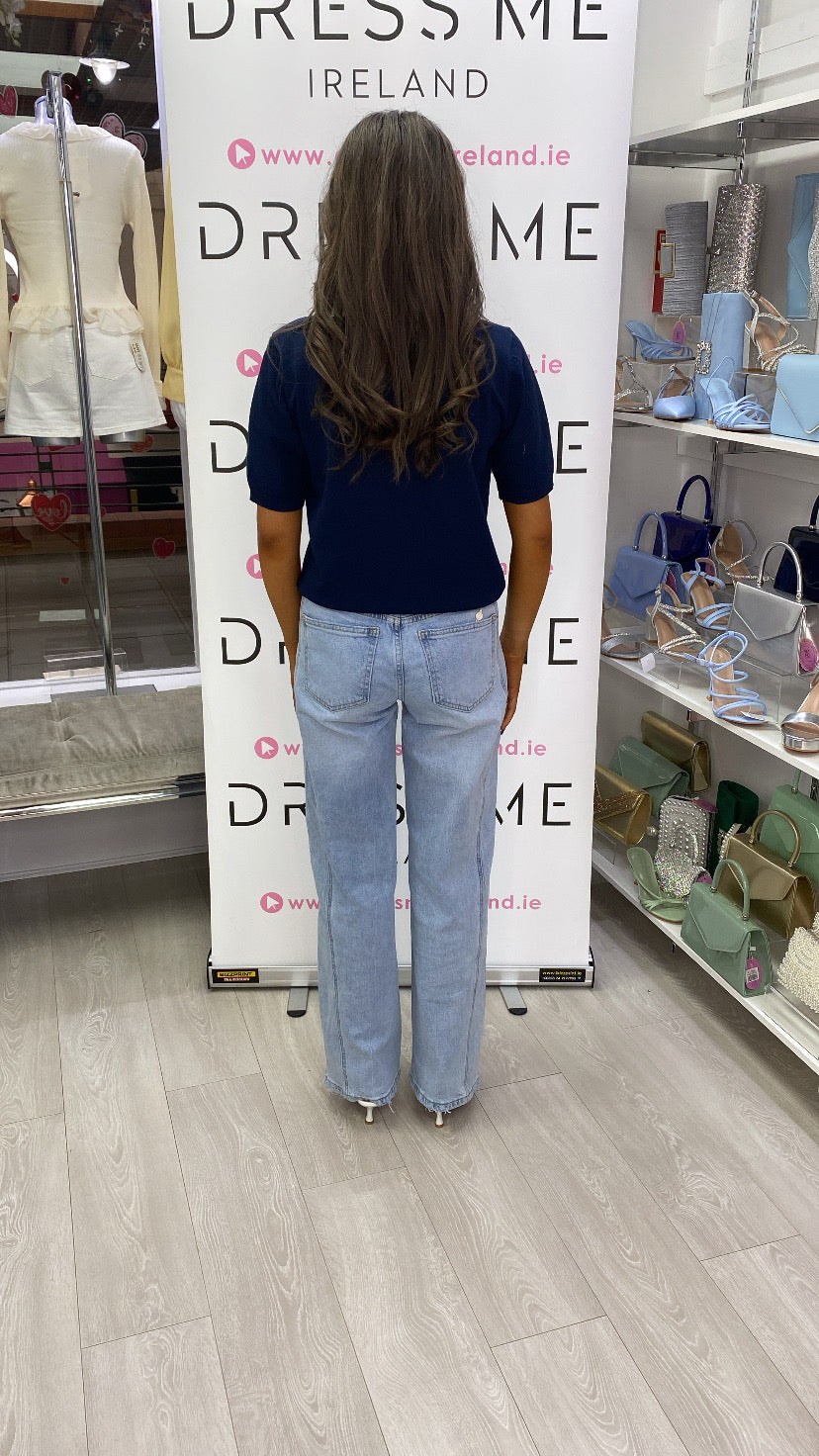 ALLIE TOP - NAVY