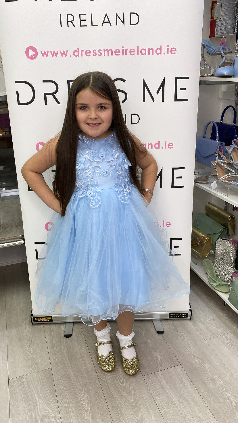 ELSA DRESS - BLUE
