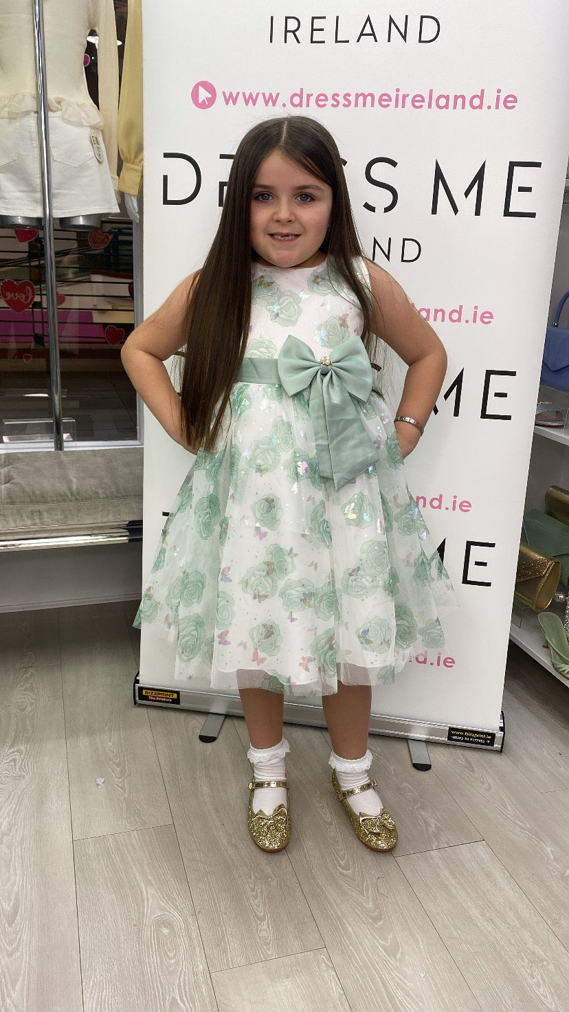 AURORA DRESS - GREEN