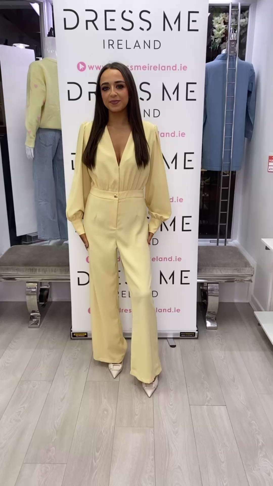 LAUREN JUMPSUIT - YELLOW