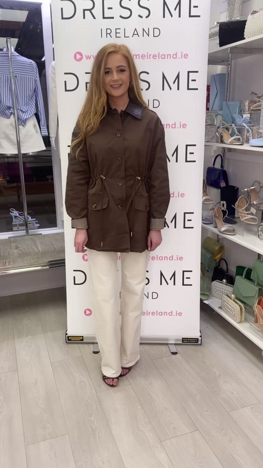 CATRIONA JACKET - BROWN