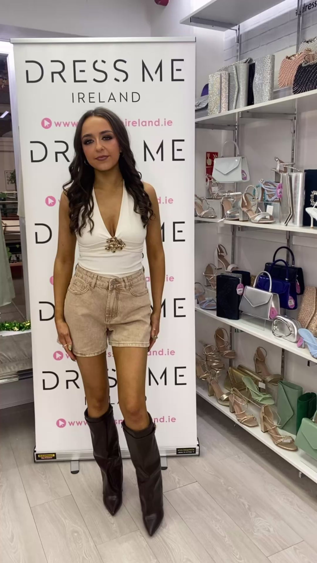 LISA TOP - BEIGE
