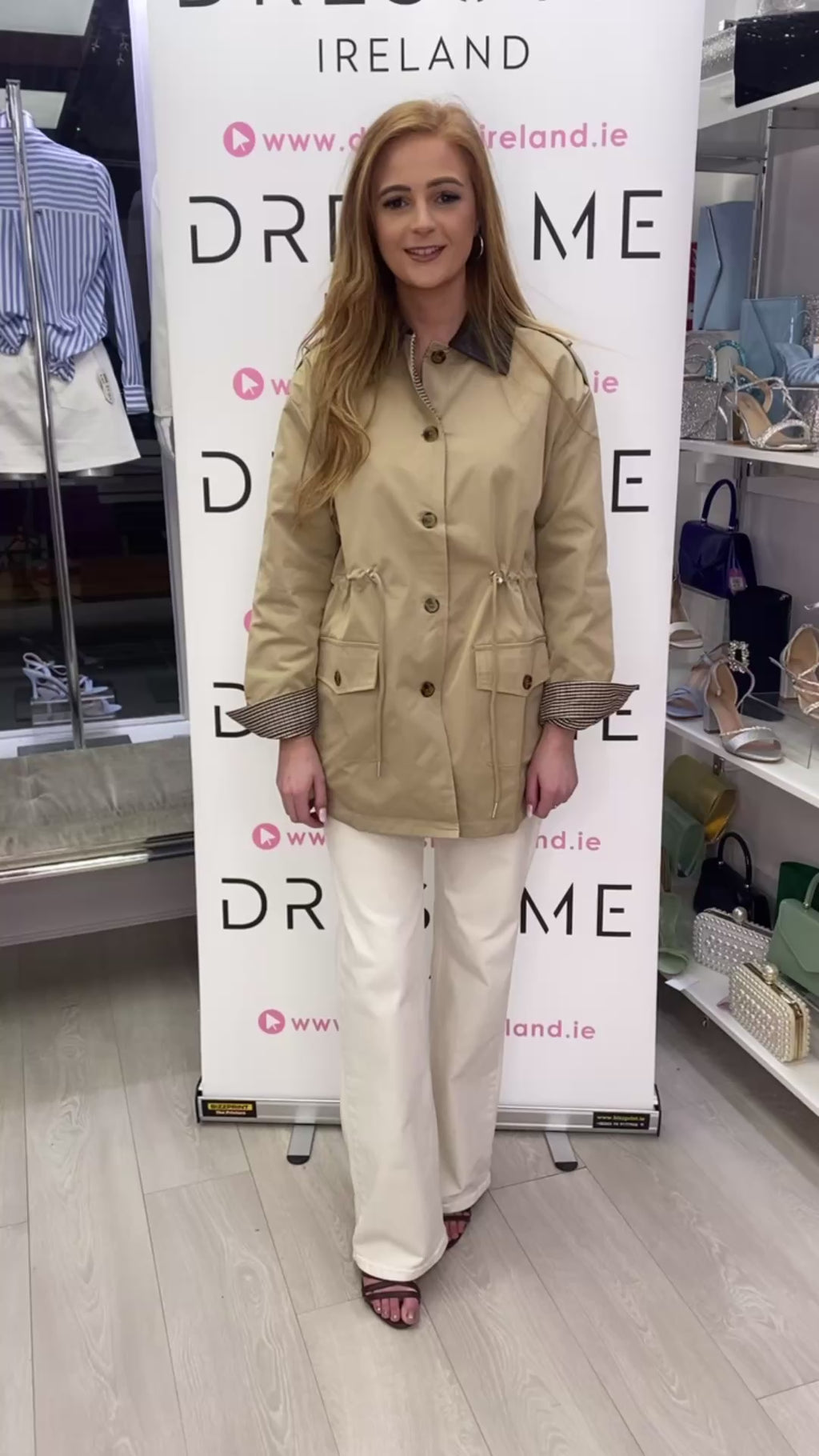 CATRIONA JACKET - BEIGE