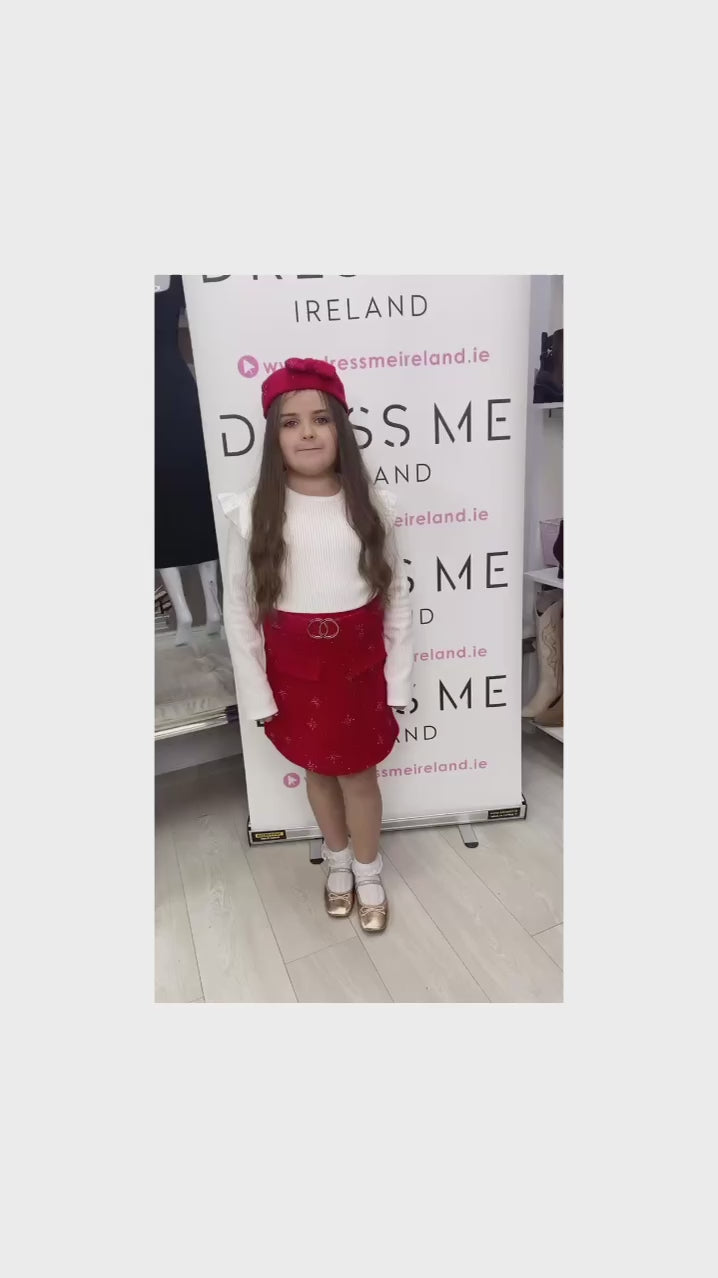 Luna Kids Dress Red