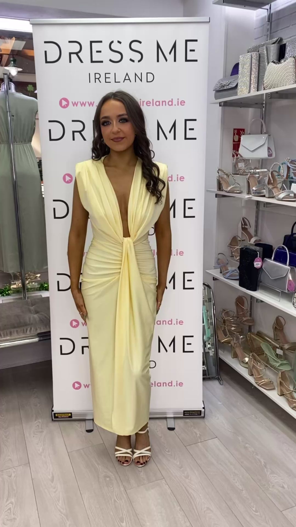 TRINNY DRESS - YELLOW