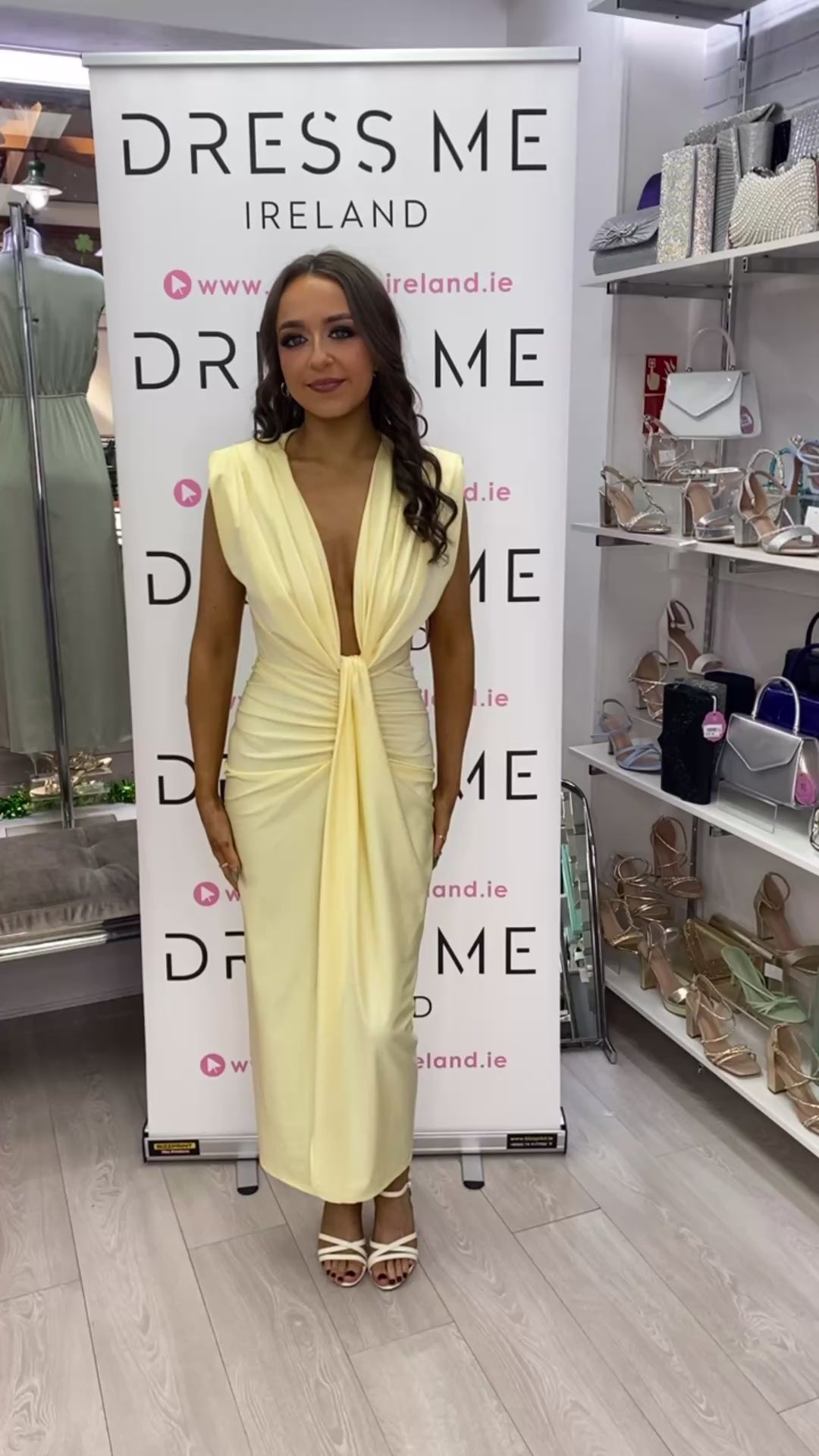 TRINNY DRESS - YELLOW