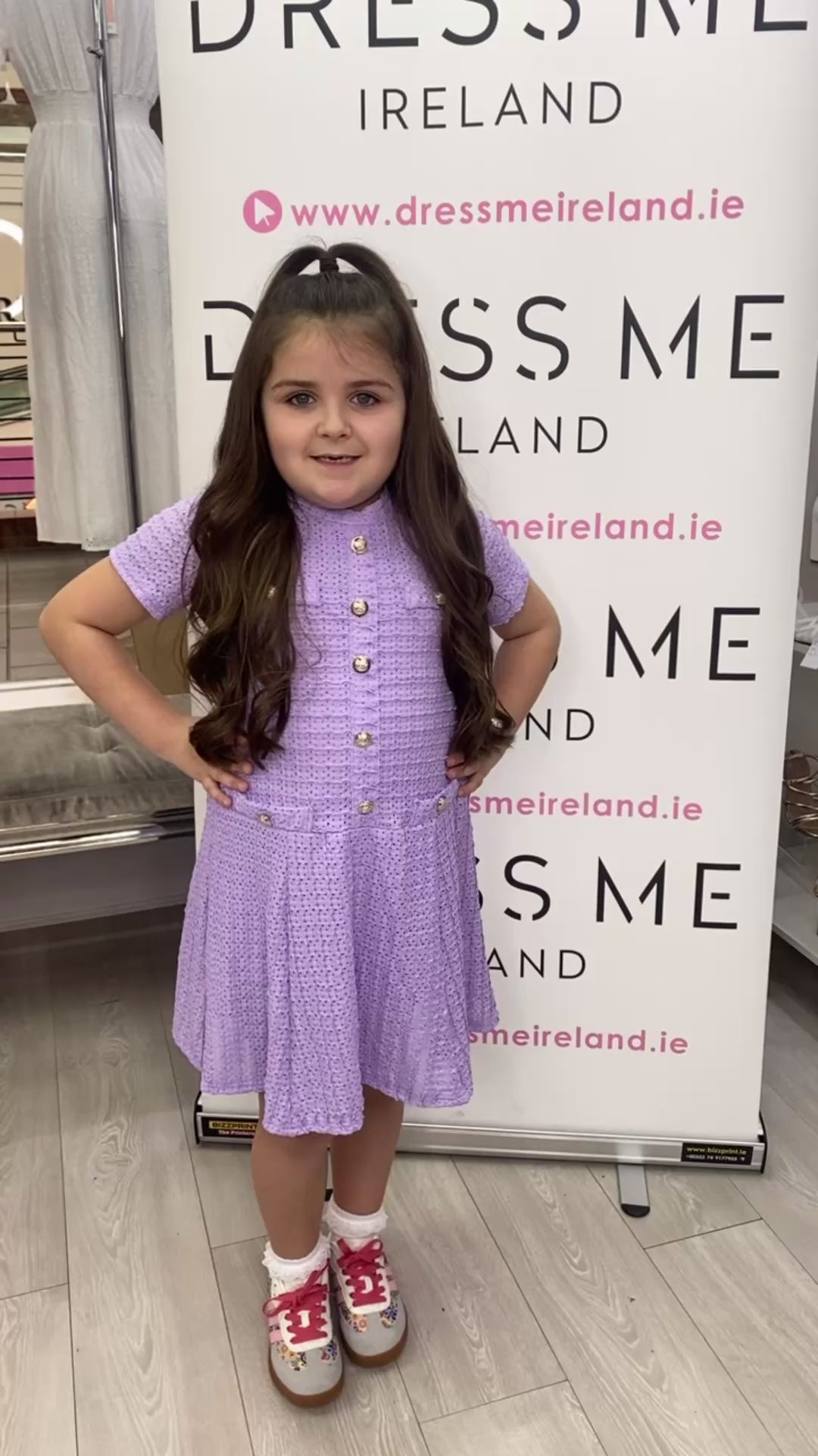 LAYLA DRESS - LILAC