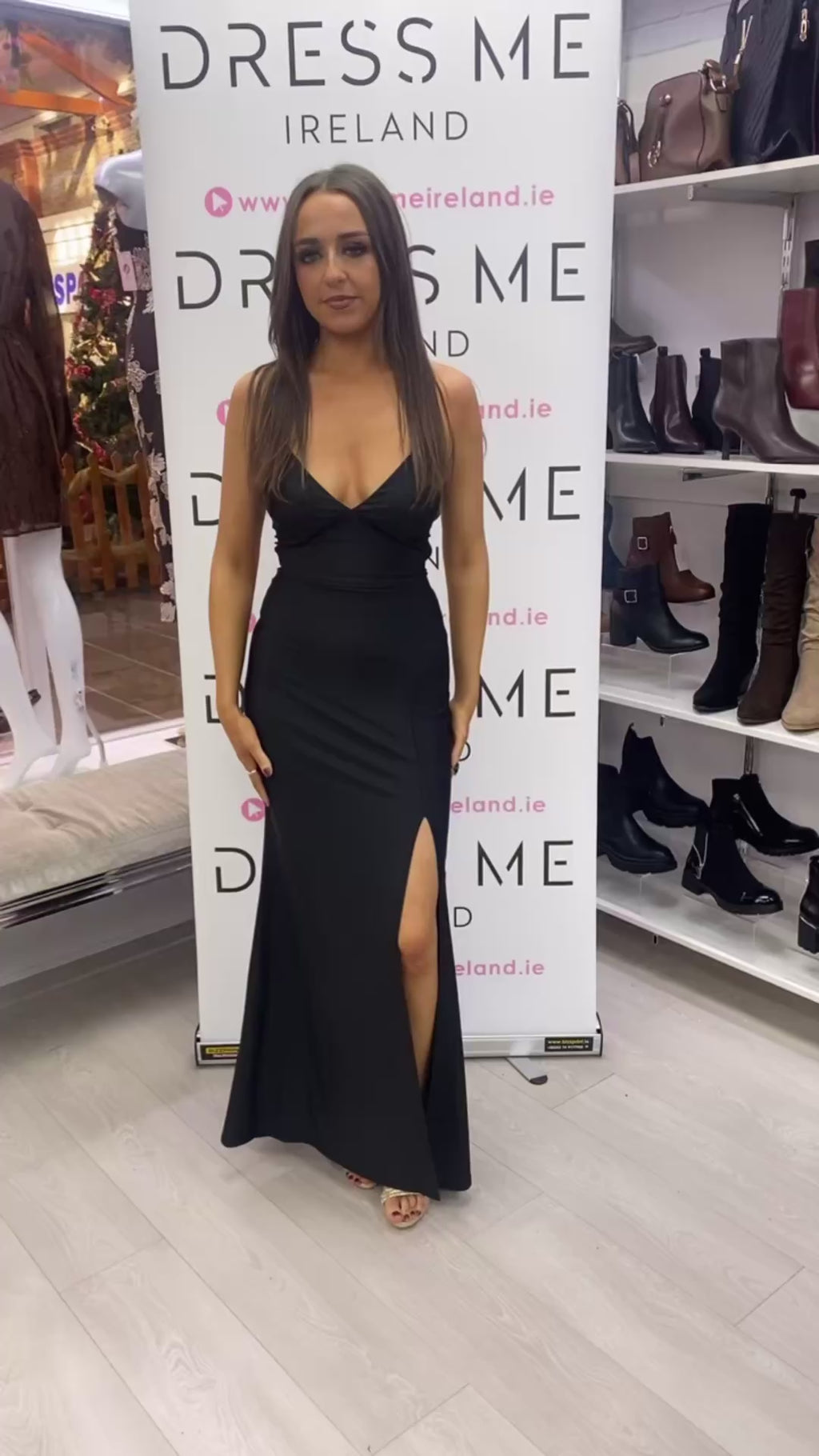 KIRSTY DRESS - BLACK