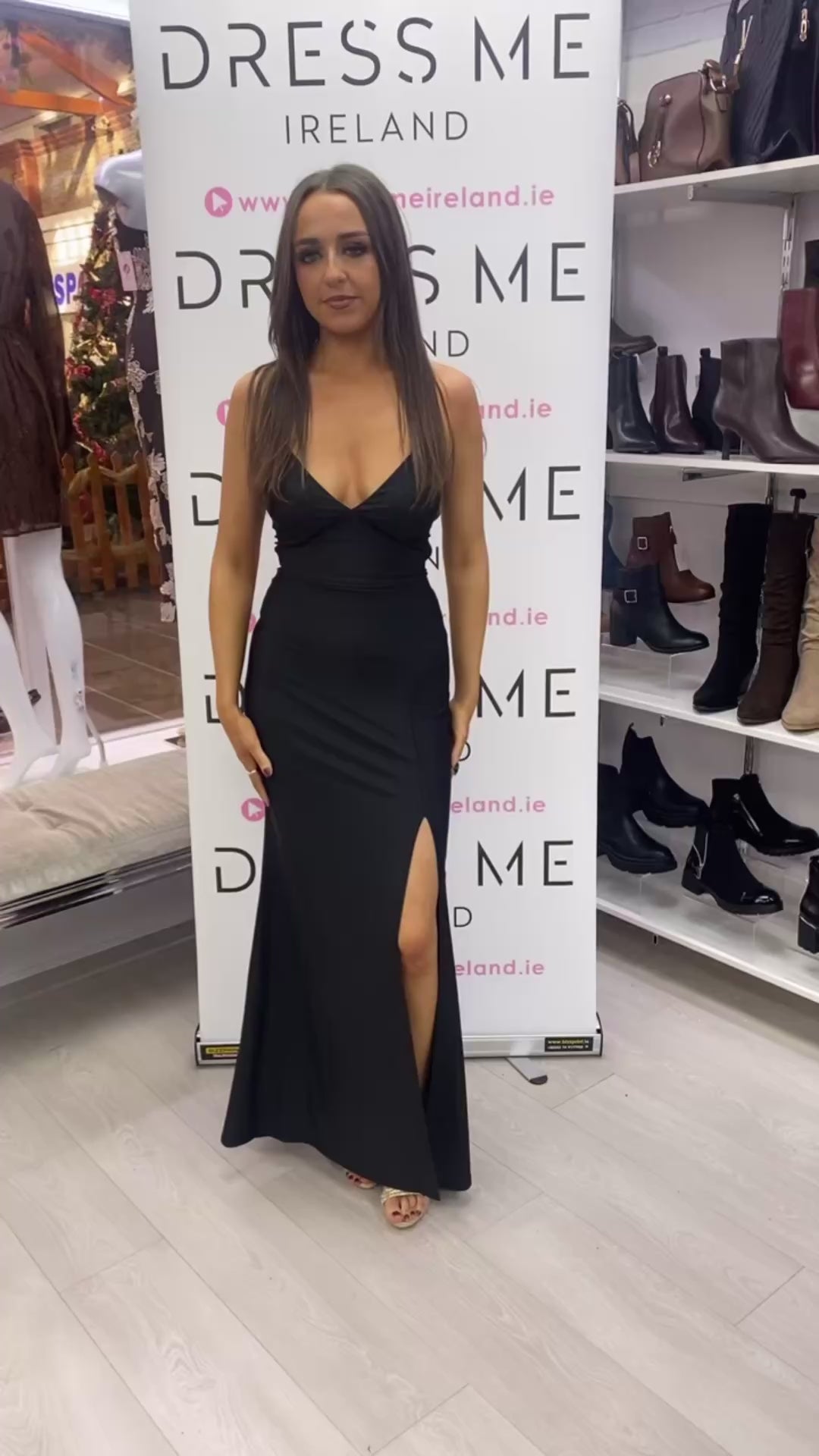 KIRSTY DRESS - BLACK