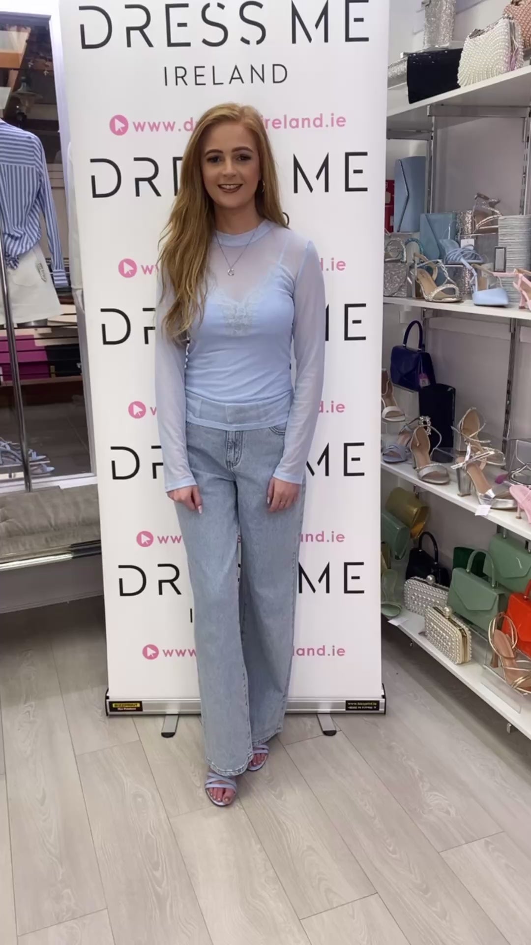 ARIA TOP - BLUE
