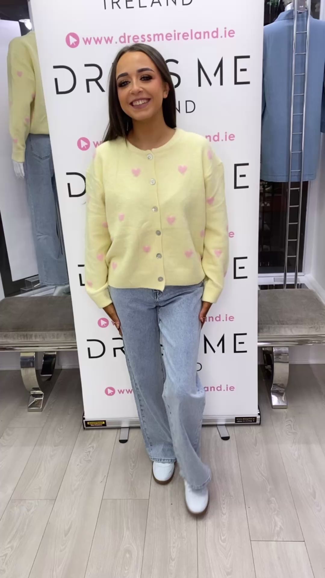 CAOIMHE CARDIGAN - YELLOW