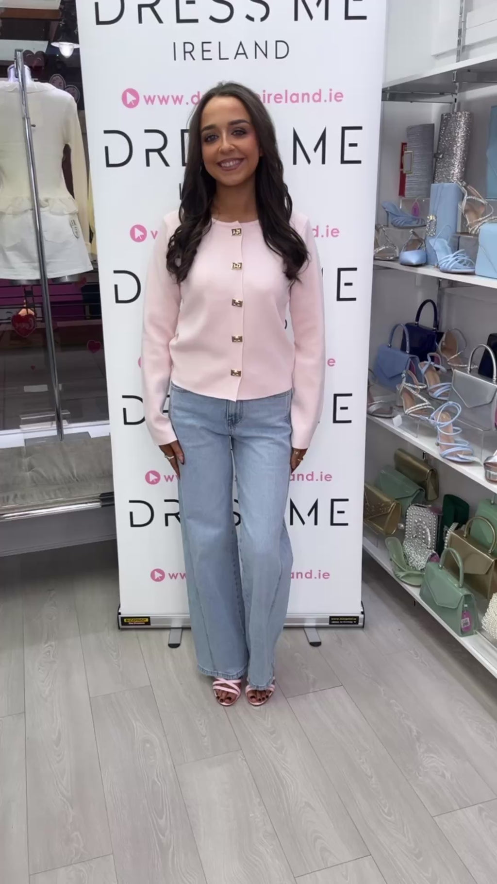 ELLIE CARDIGAN - PINK