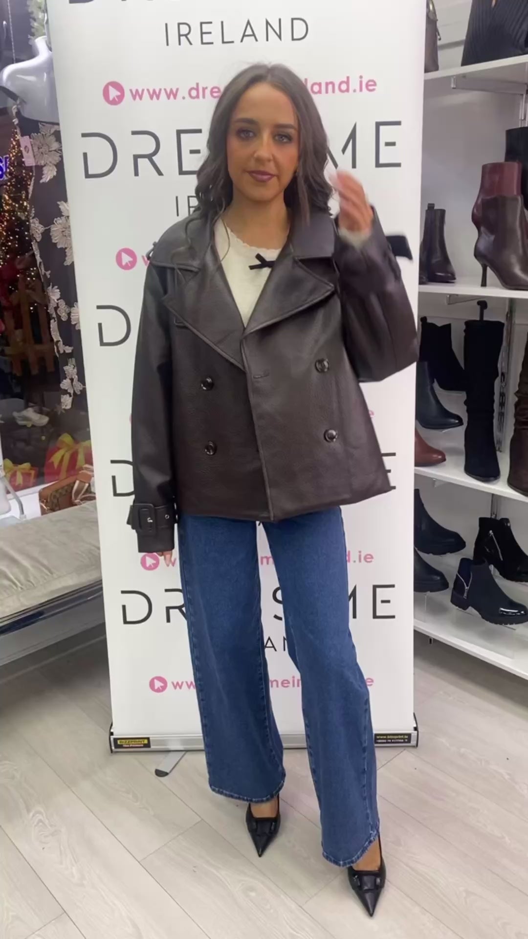 CARRIE JACKET - BROWN