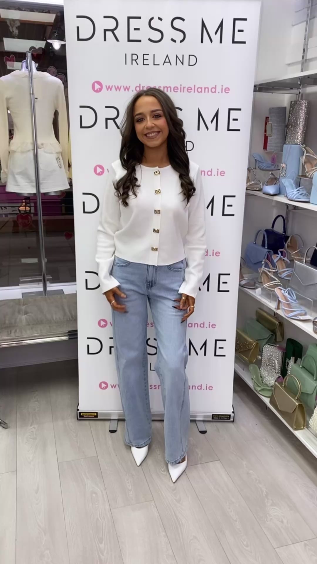 ELLIE CARDIGAN - WHITE