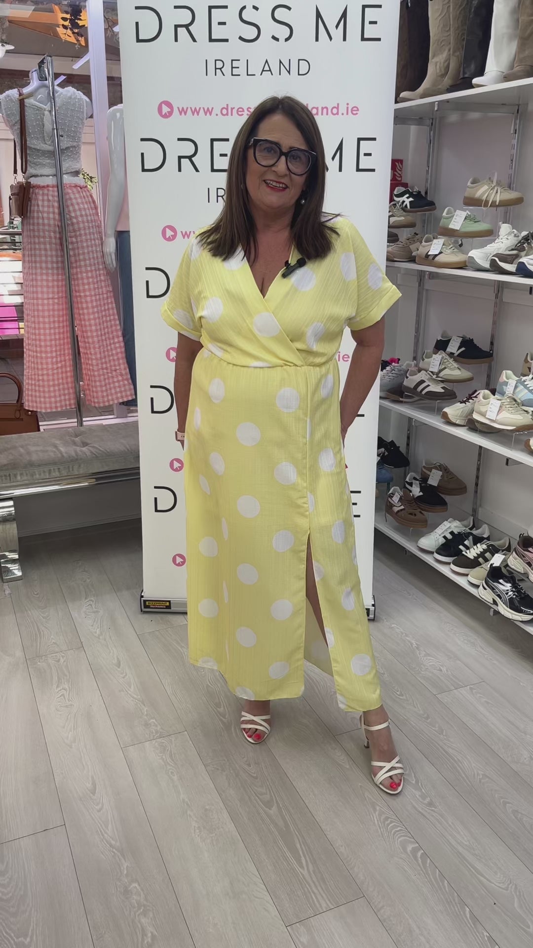 BETH DRESS - YELLOW