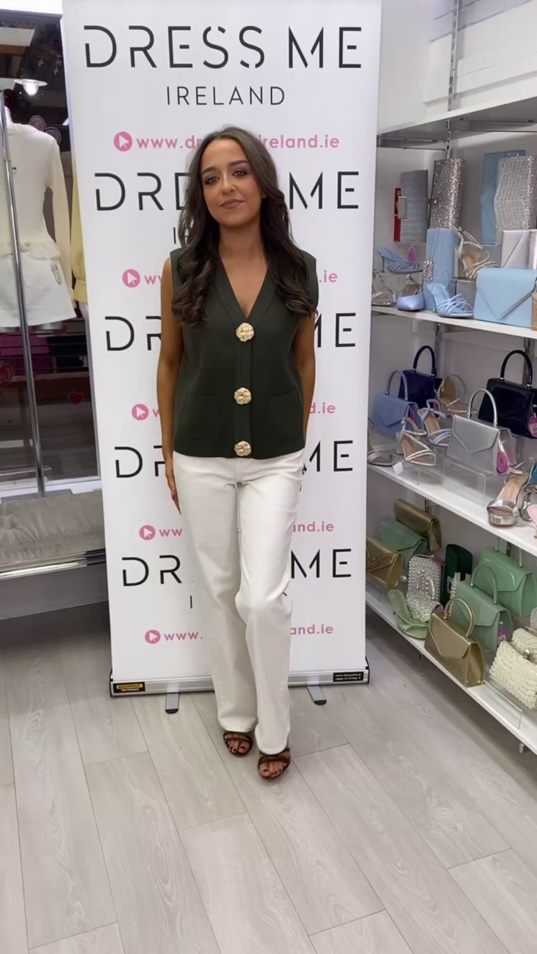 CLARA TOP - KHAKI